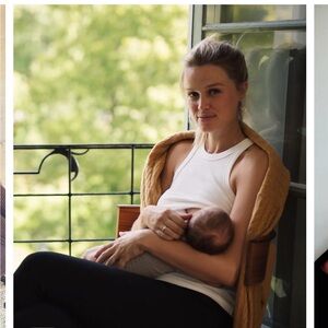 Ilouity White Ribbed Nursing Tank